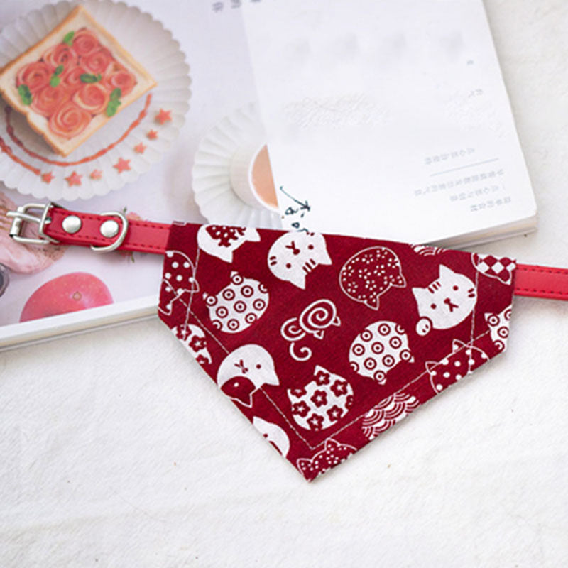 Fashion Pet Triangle Bib – Washable Collar for Puppies & Kittens