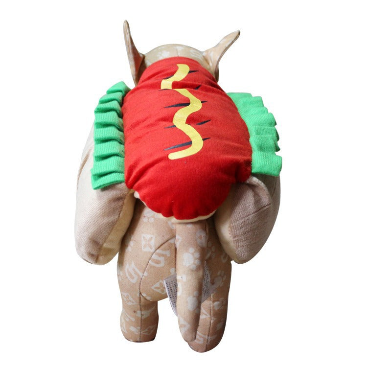 Hot Dog Pet Costume – Funny Outfit for Dogs & Cats | Adjustable & Comfortable