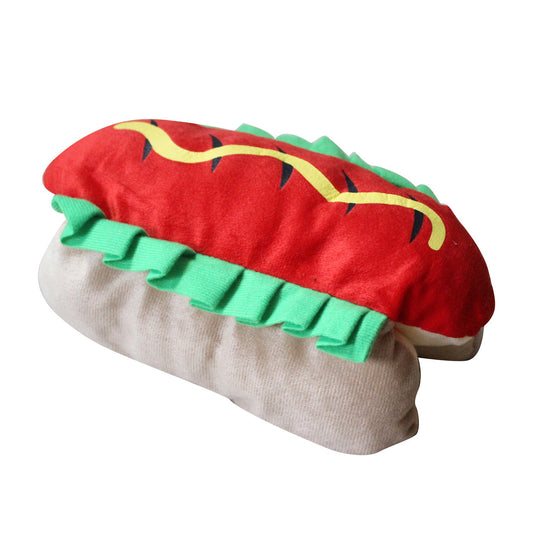 Hot Dog Pet Costume – Funny Outfit for Dogs & Cats | Adjustable & Comfortable