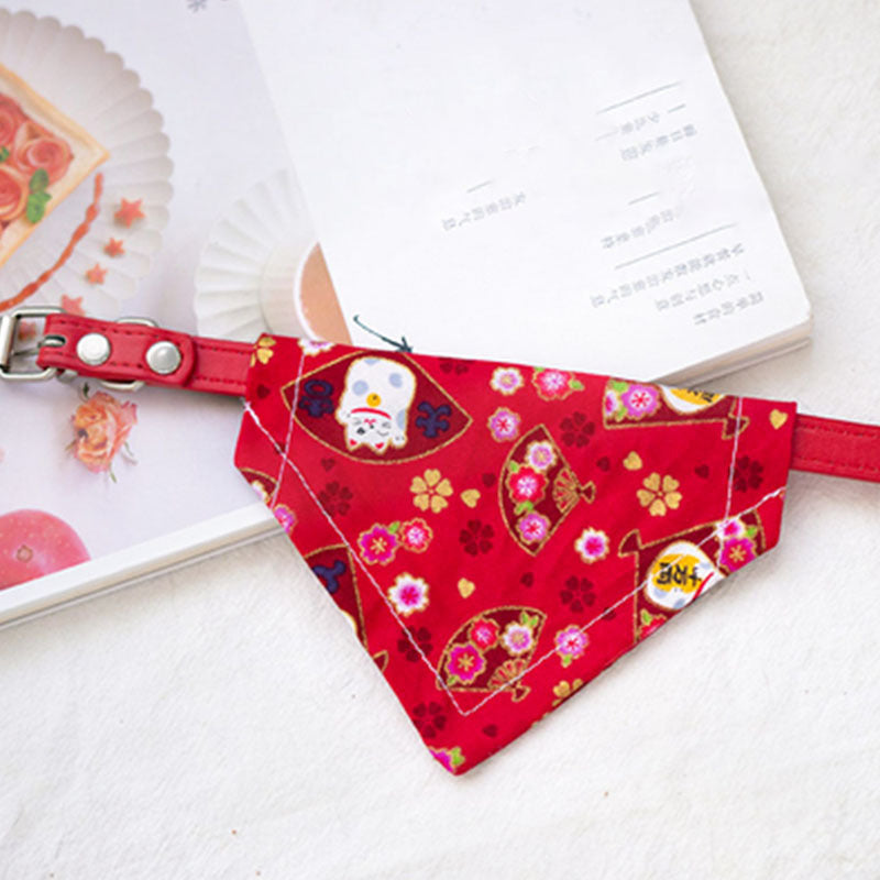 Fashion Pet Triangle Bib – Washable Collar for Puppies & Kittens