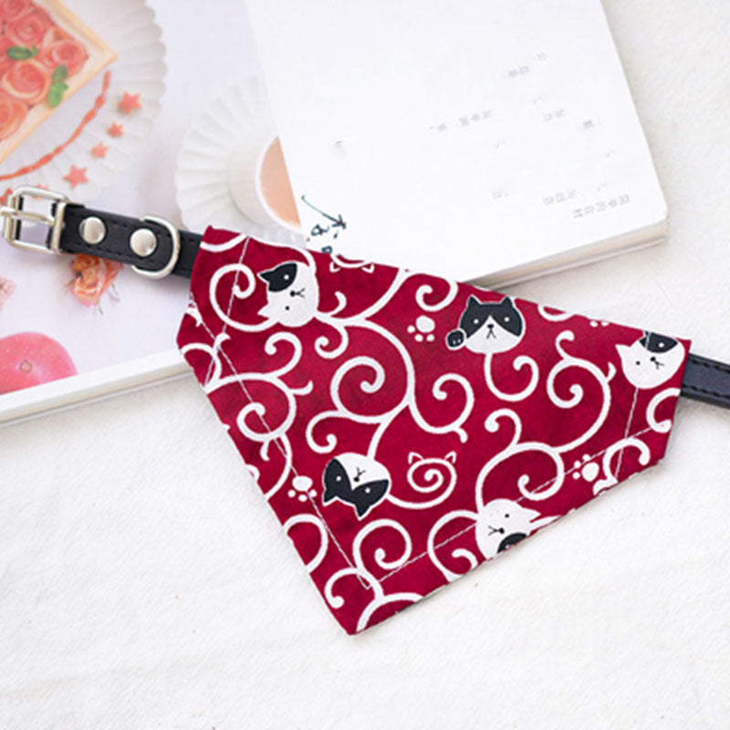 Fashion Pet Triangle Bib – Washable Collar for Puppies & Kittens