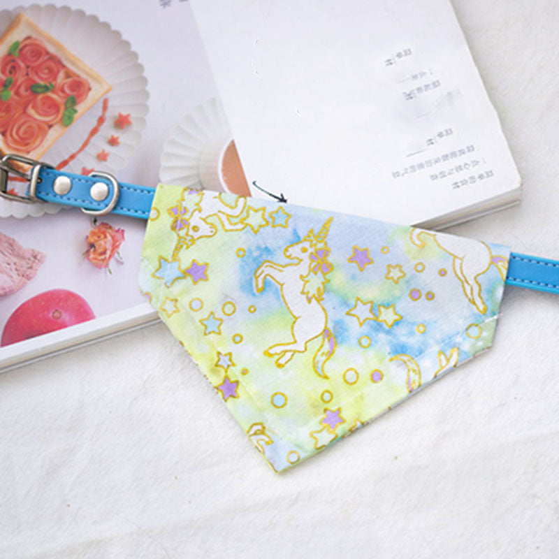 Fashion Pet Triangle Bib – Washable Collar for Puppies & Kittens
